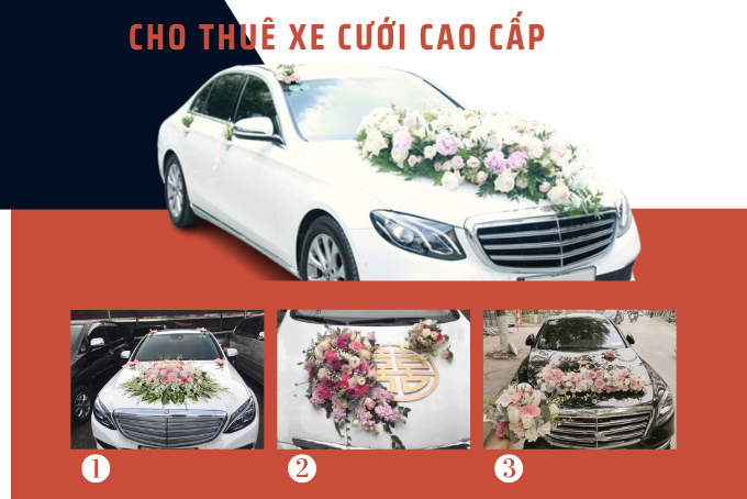 Cho thuê xe cưới cao cấp